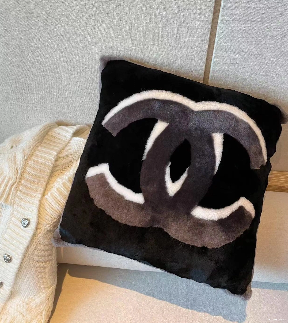 THROW PILLOW COCO SHEARLING 0715